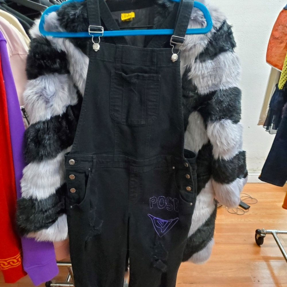 YMOM Jean Overalls Pants